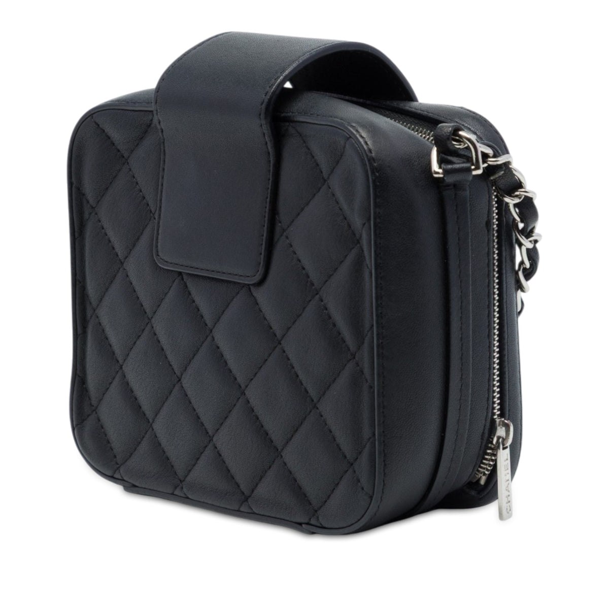 Chanel Mini Quilted Lambskin CC Box Camera Bag