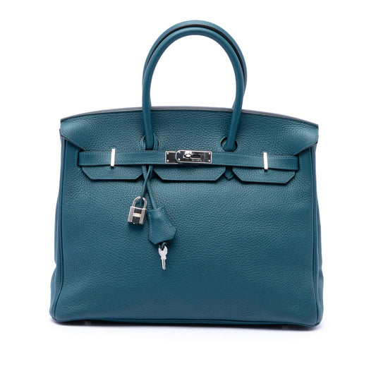 Hermès Clemence Birkin Retourne 35