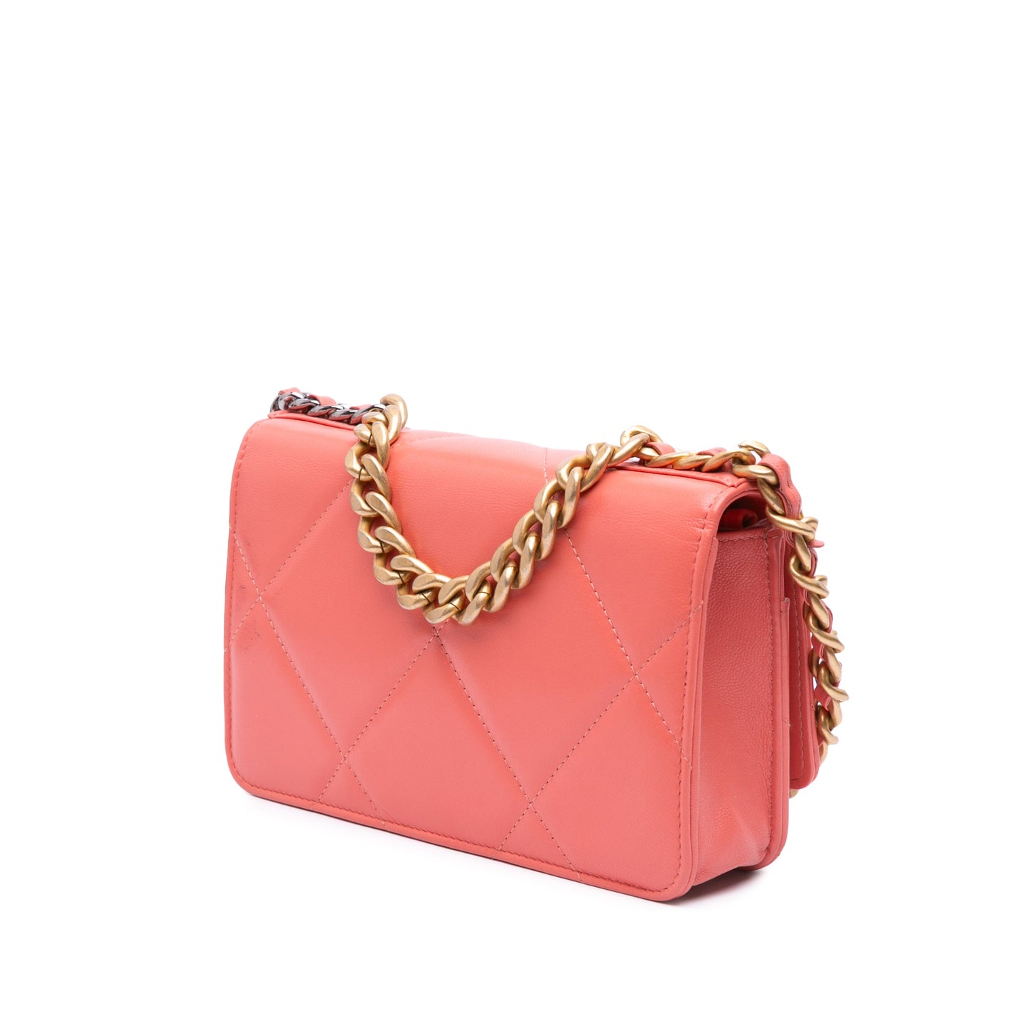 Chanel Quilted Lambskin 19 Wallet on Chain