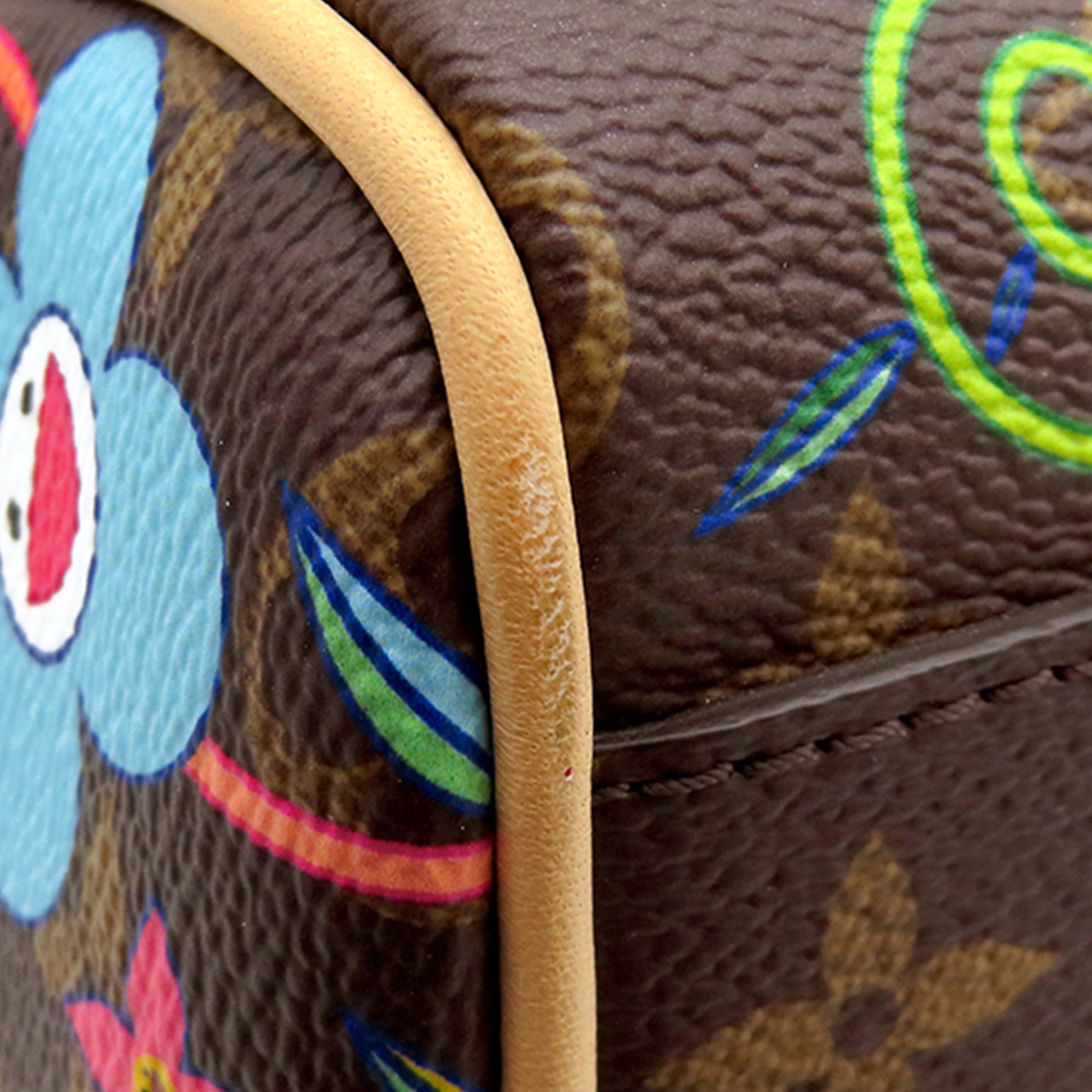 Louis Vuitton TM Monogram Flowers Keepall Bandouliere 45