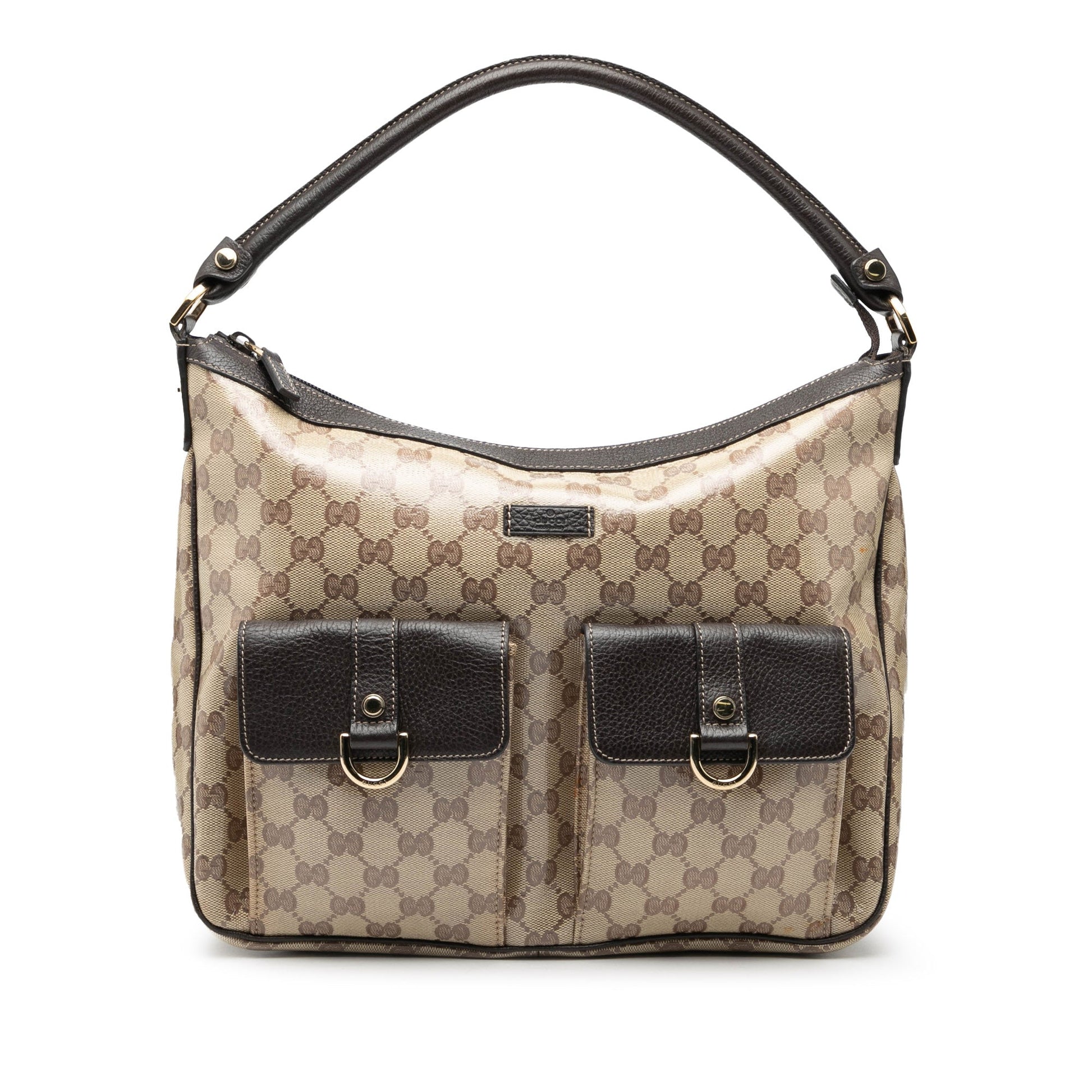 Gucci GG Crystal Abbey D Ring Handbag