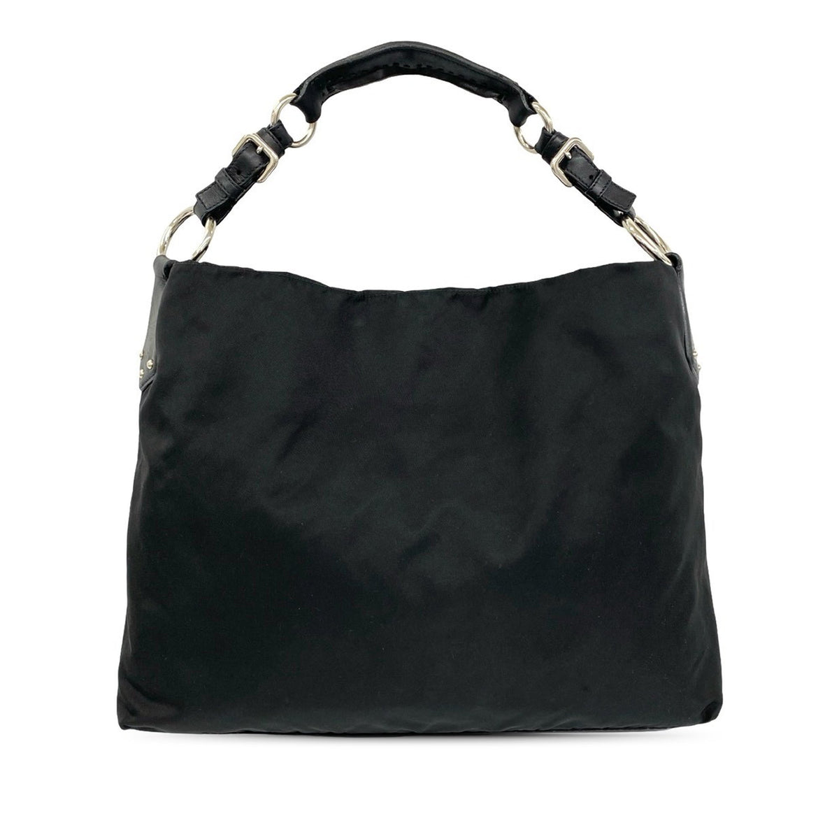 Prada Tessuto Canapa Shoulder Bag