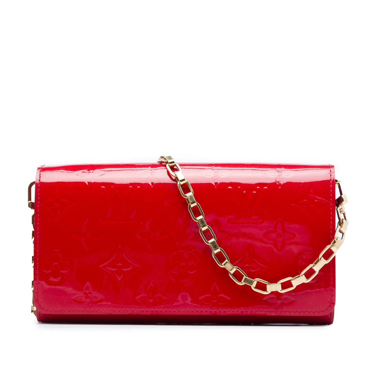 Louis Vuitton Monogram Vernis Chain Wallet