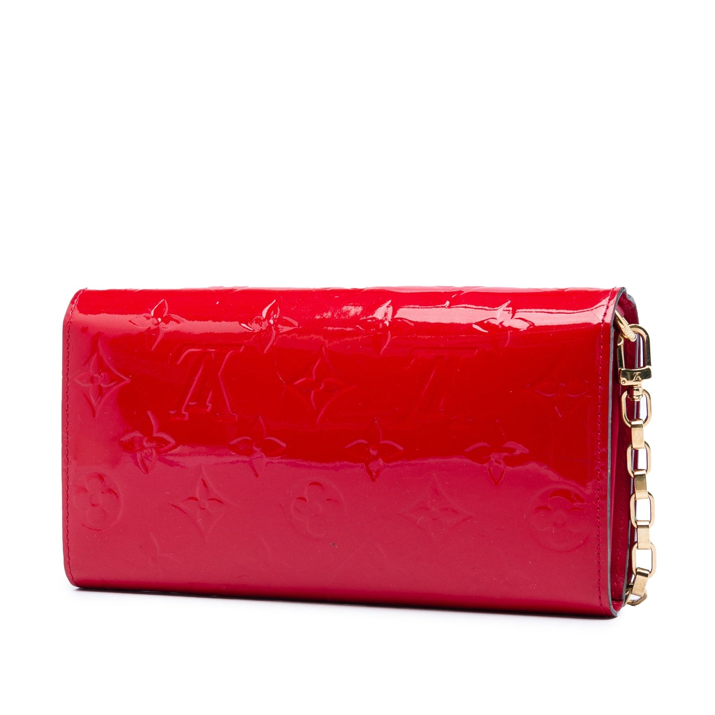 Louis Vuitton Monogram Vernis Chain Wallet