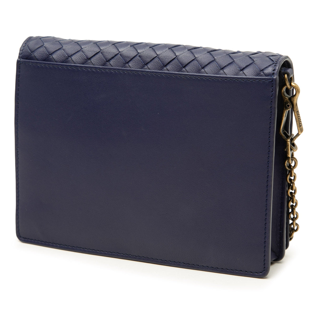 Bottega Veneta Nappa Intrecciato Wallet On Chain