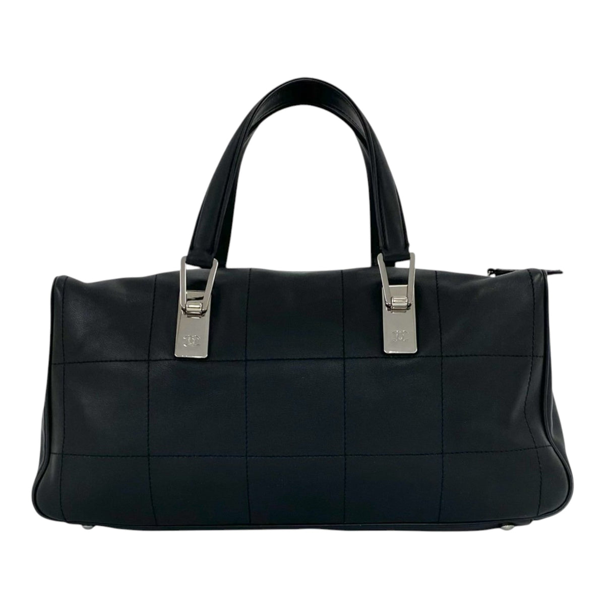 Chanel CC Square Quilted Lambskin Handbag