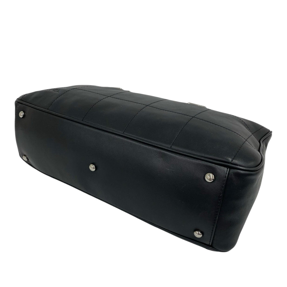 Chanel CC Square Quilted Lambskin Handbag