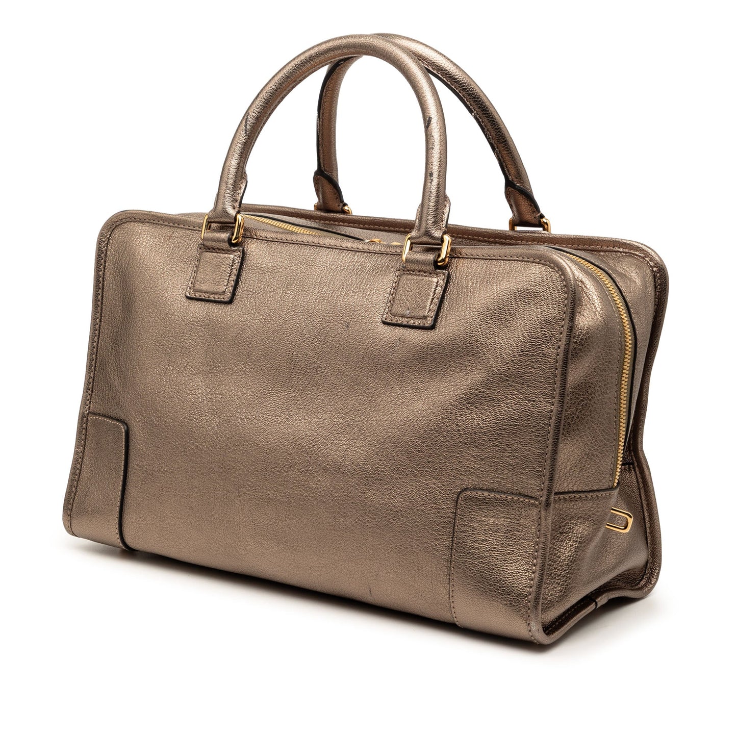 LOEWE Metallic Goatskin Amazona 36