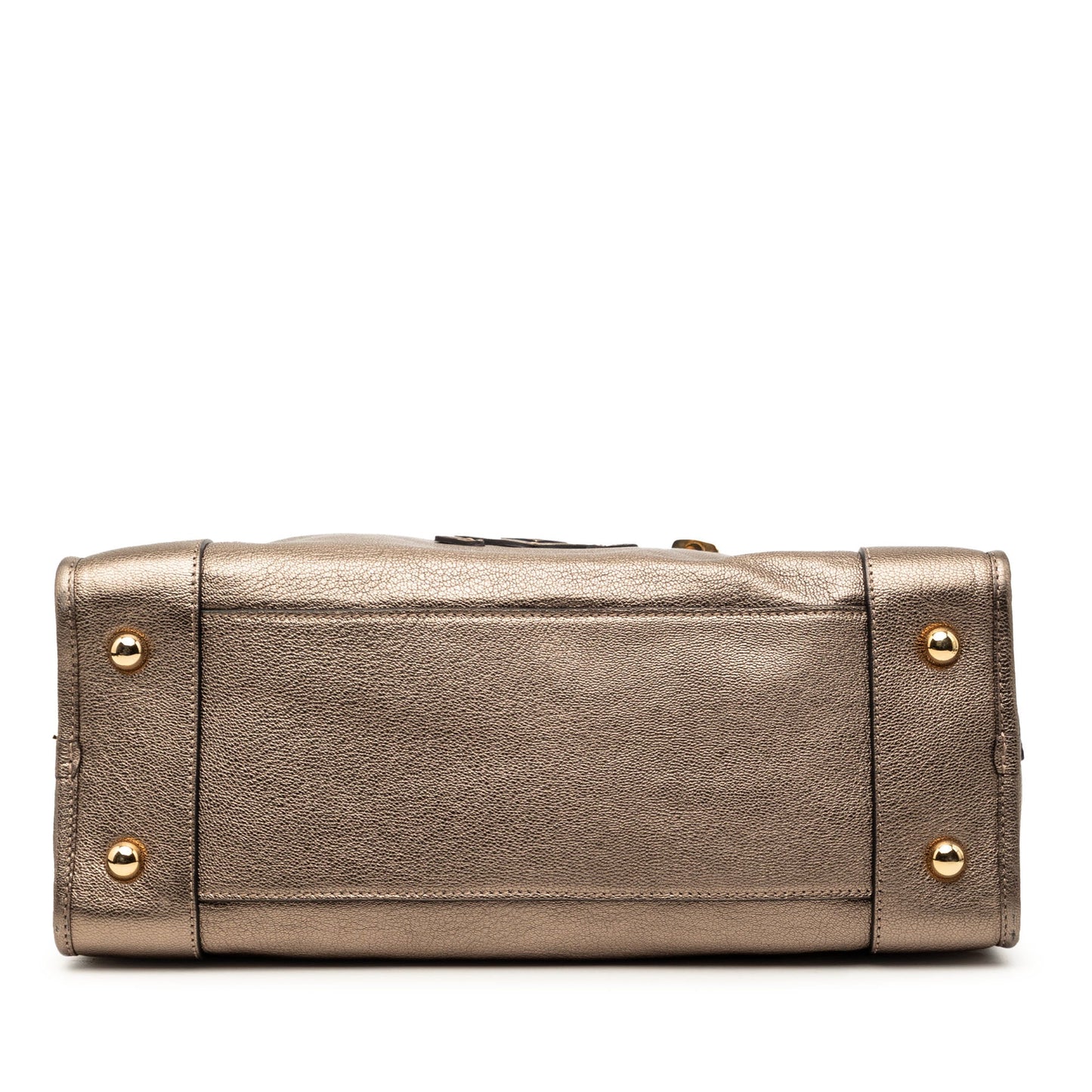 LOEWE Metallic Goatskin Amazona 36