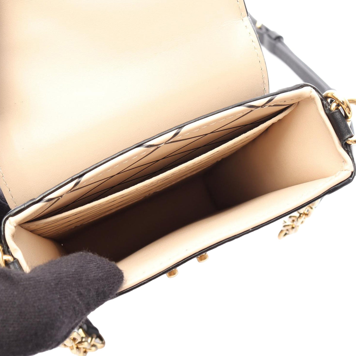 Louis Vuitton Monogram Pochette Trunk Verticale — Brown