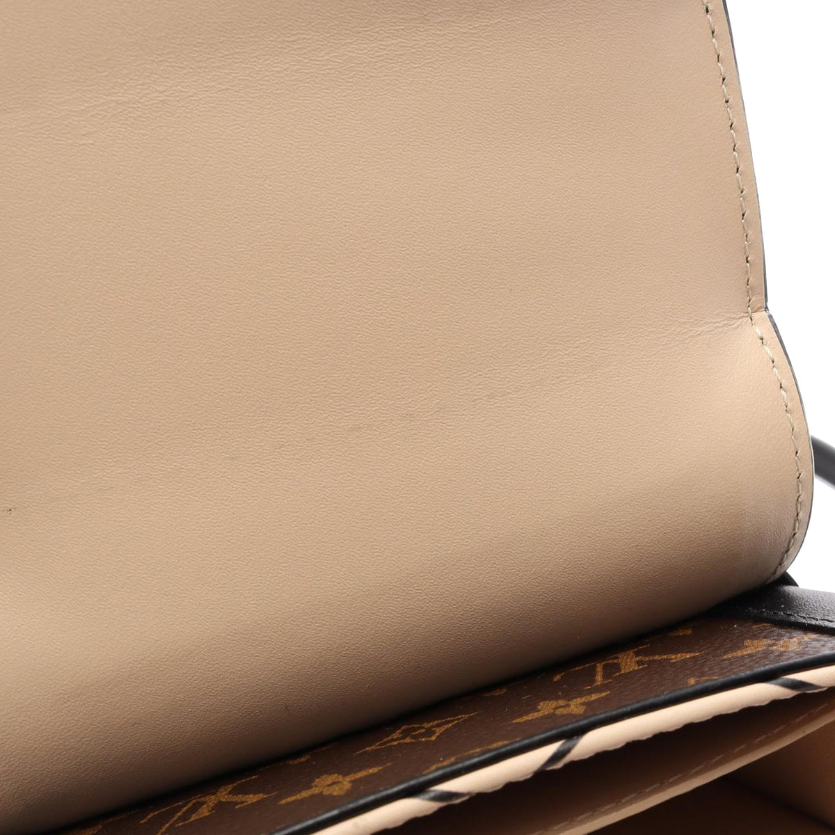 Louis Vuitton Monogram Pochette Trunk Verticale — Brown