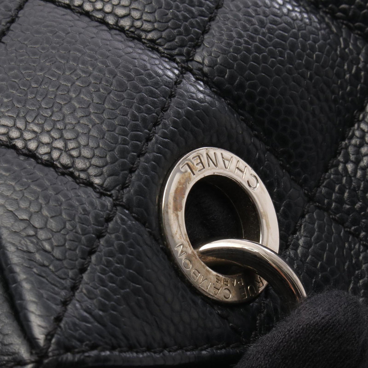 Chanel Caviar Petite Shopping Tote