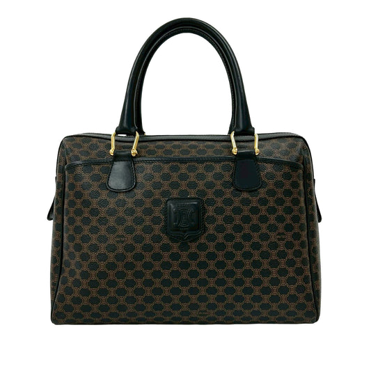 Macadam Coated Canvas Handbag