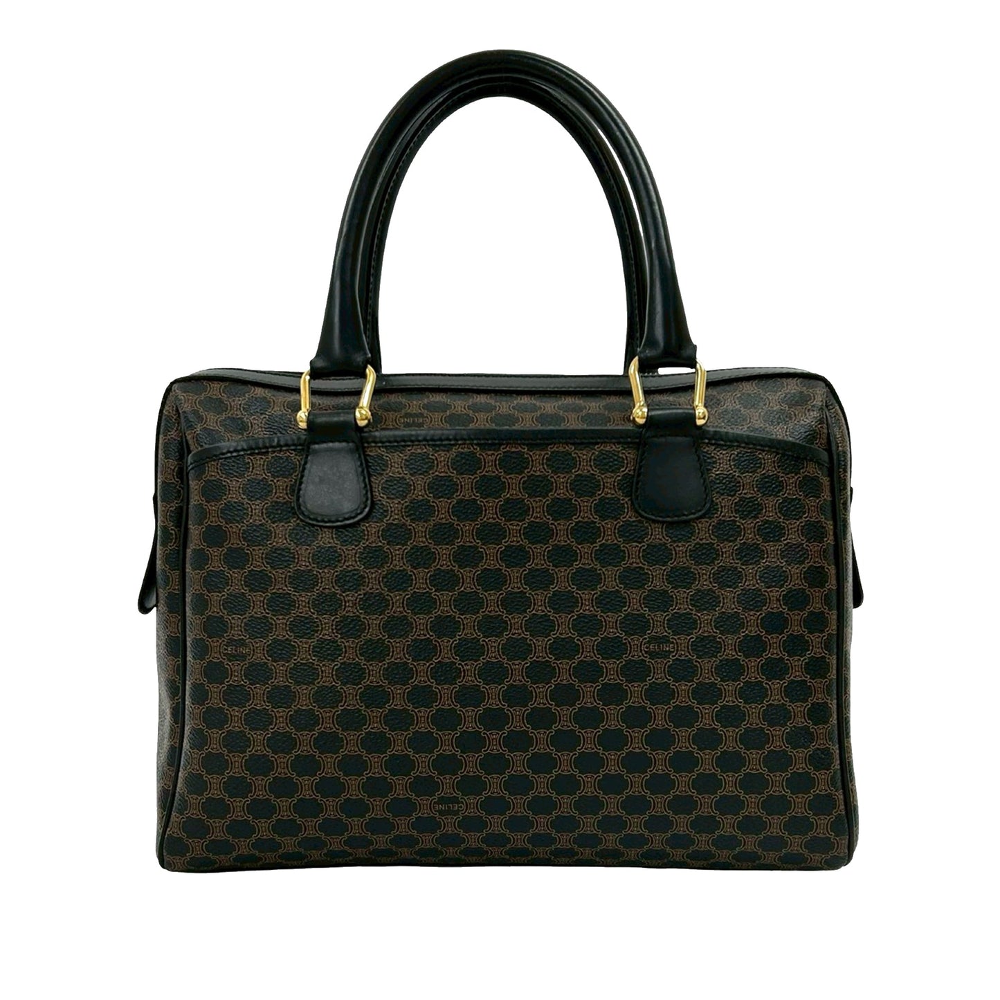 Macadam Coated Canvas Handbag