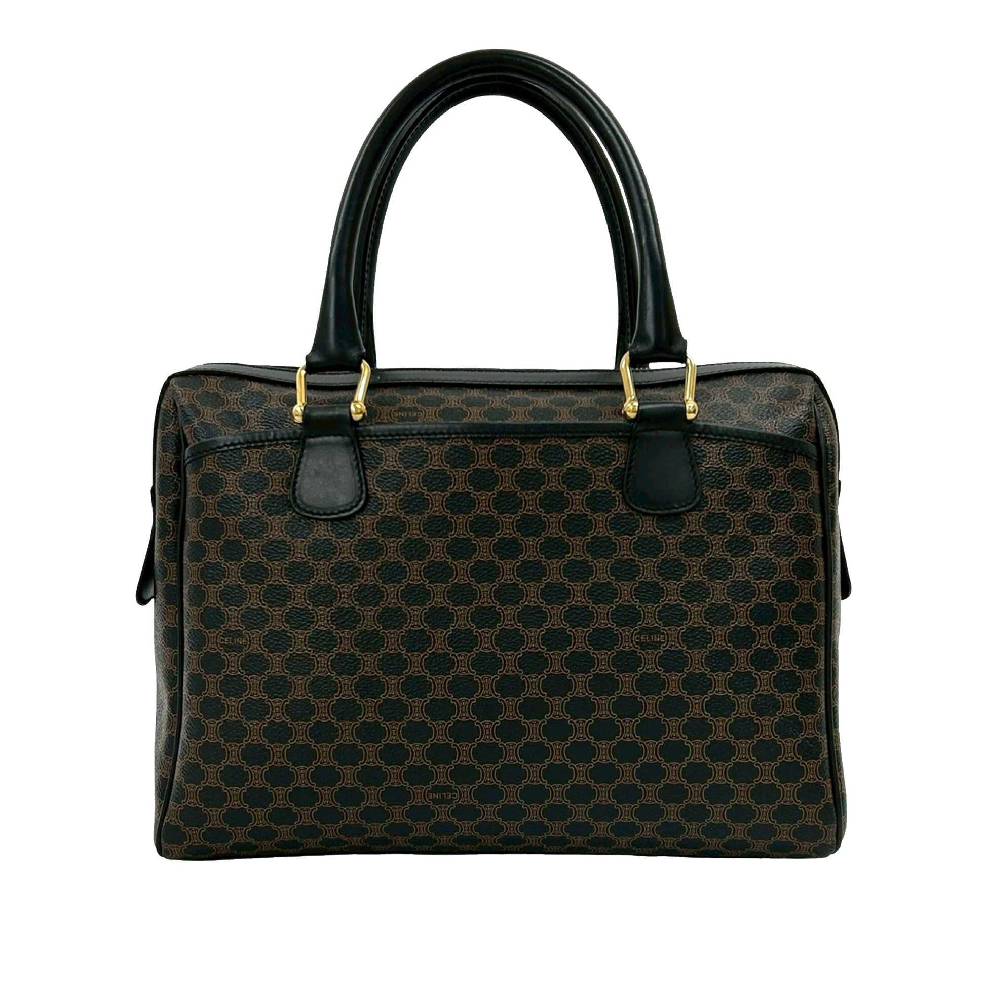 Macadam Coated Canvas Handbag