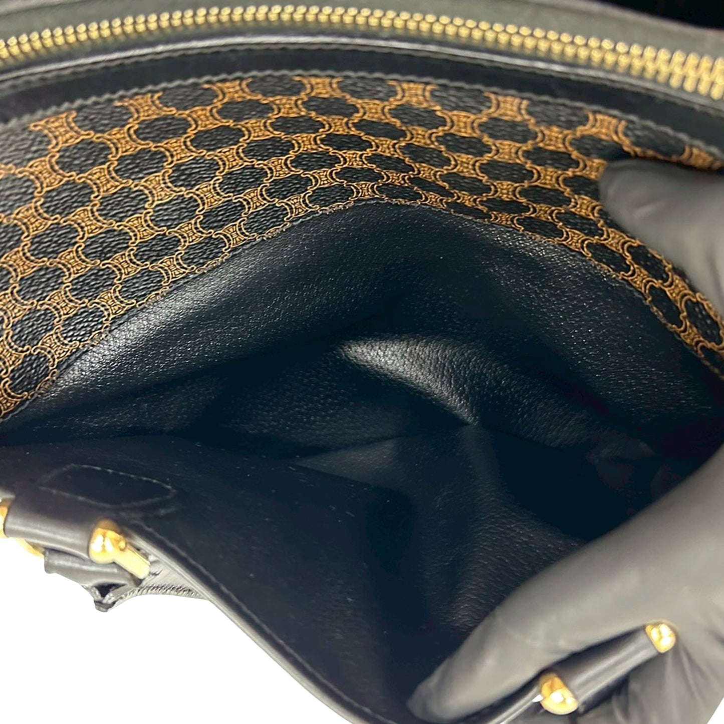 Macadam Coated Canvas Handbag