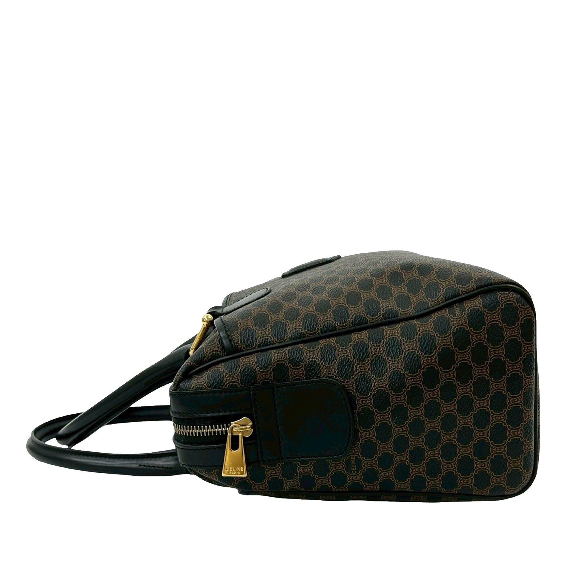 Macadam Coated Canvas Handbag