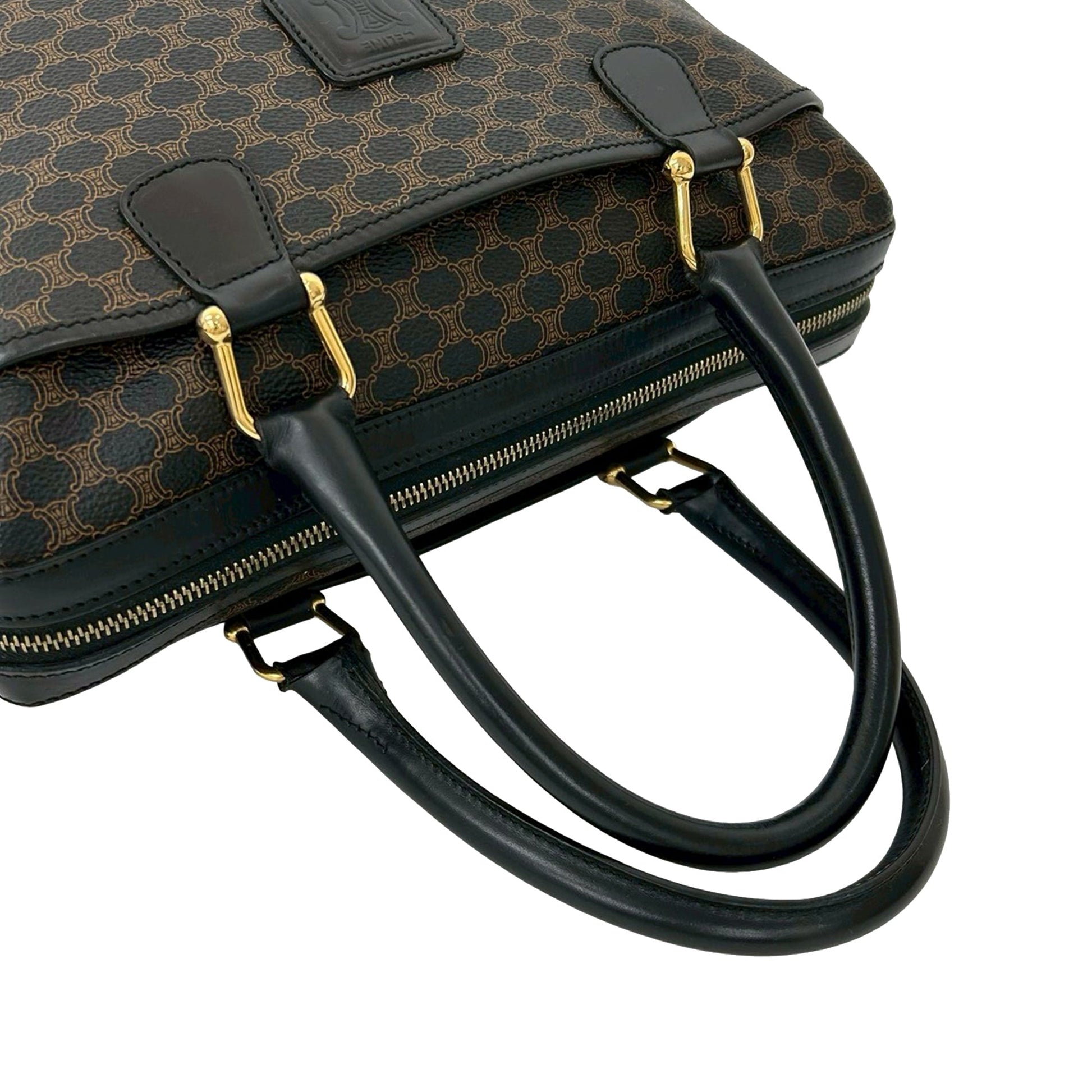 Macadam Coated Canvas Handbag