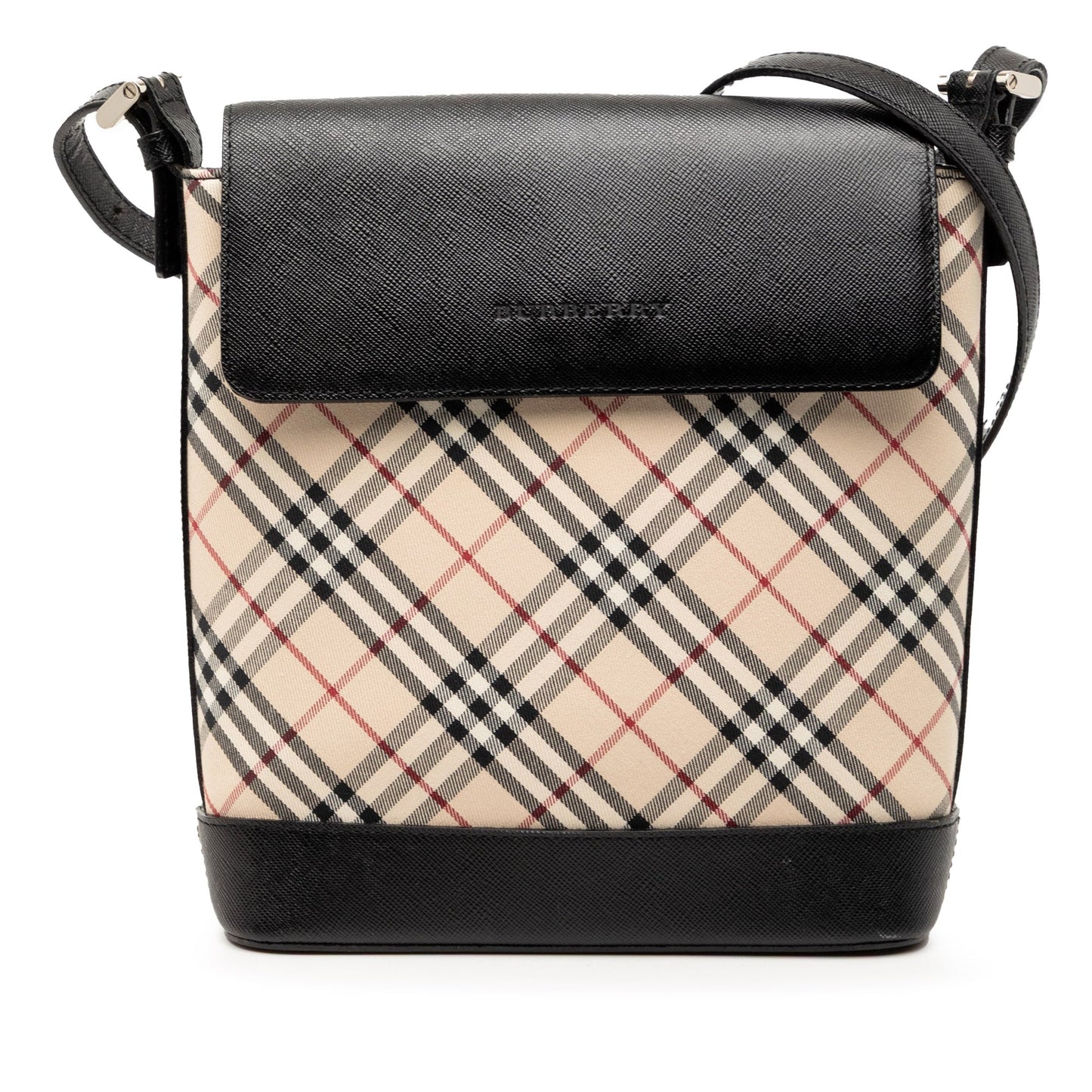 Burberry Nova Check Canvas Crossbody