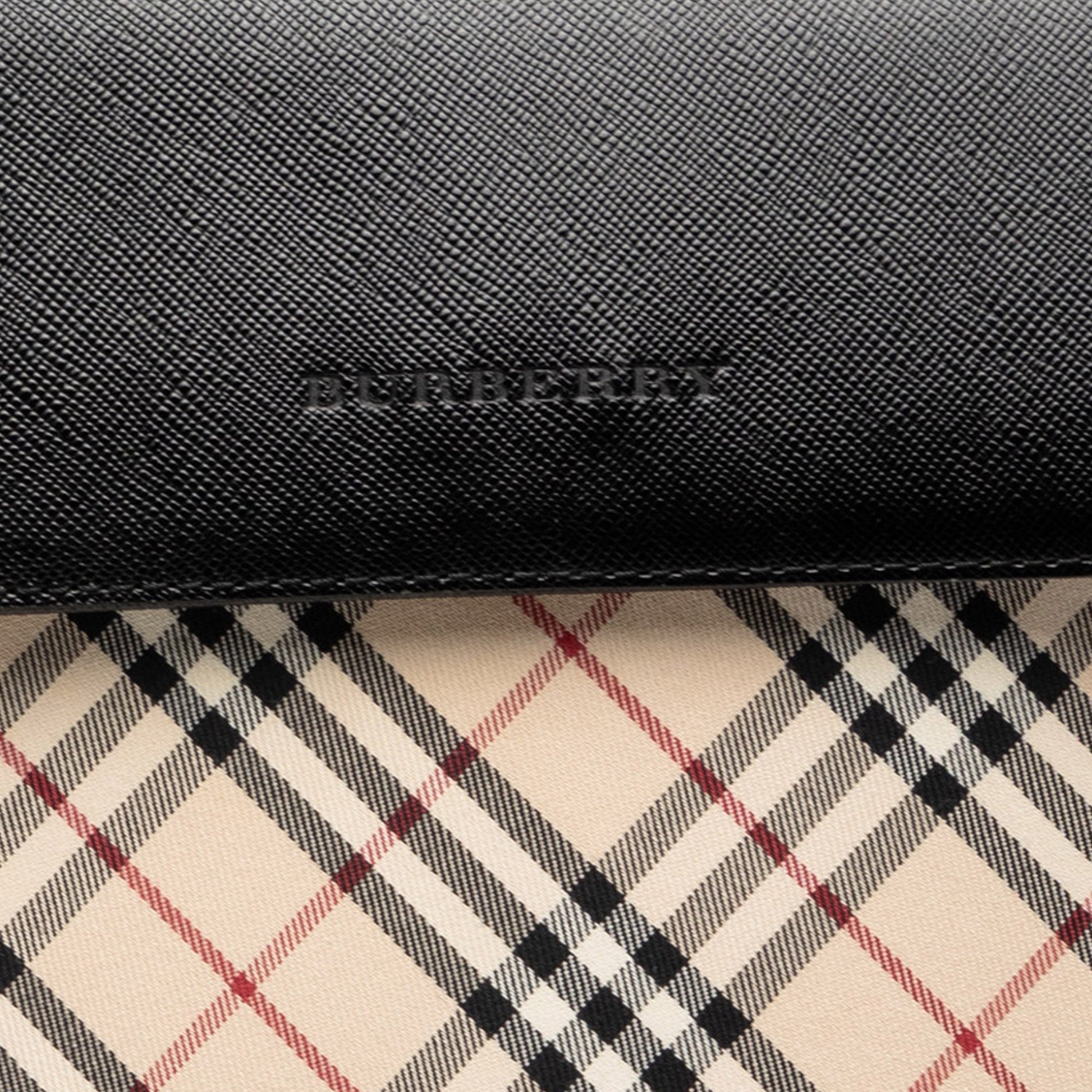 Burberry Nova Check Canvas Crossbody