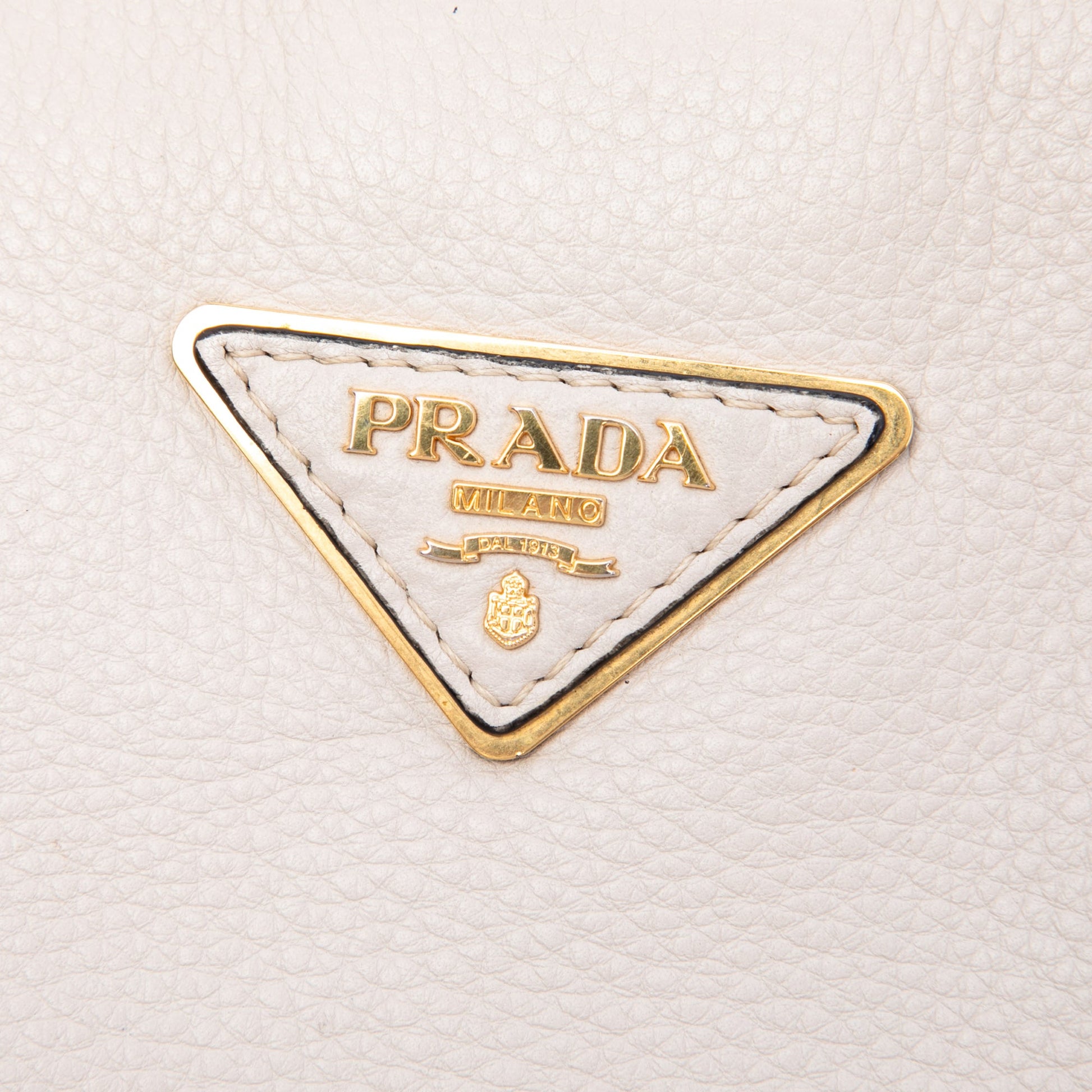 Prada Vitello Daino Open Convertible Tote