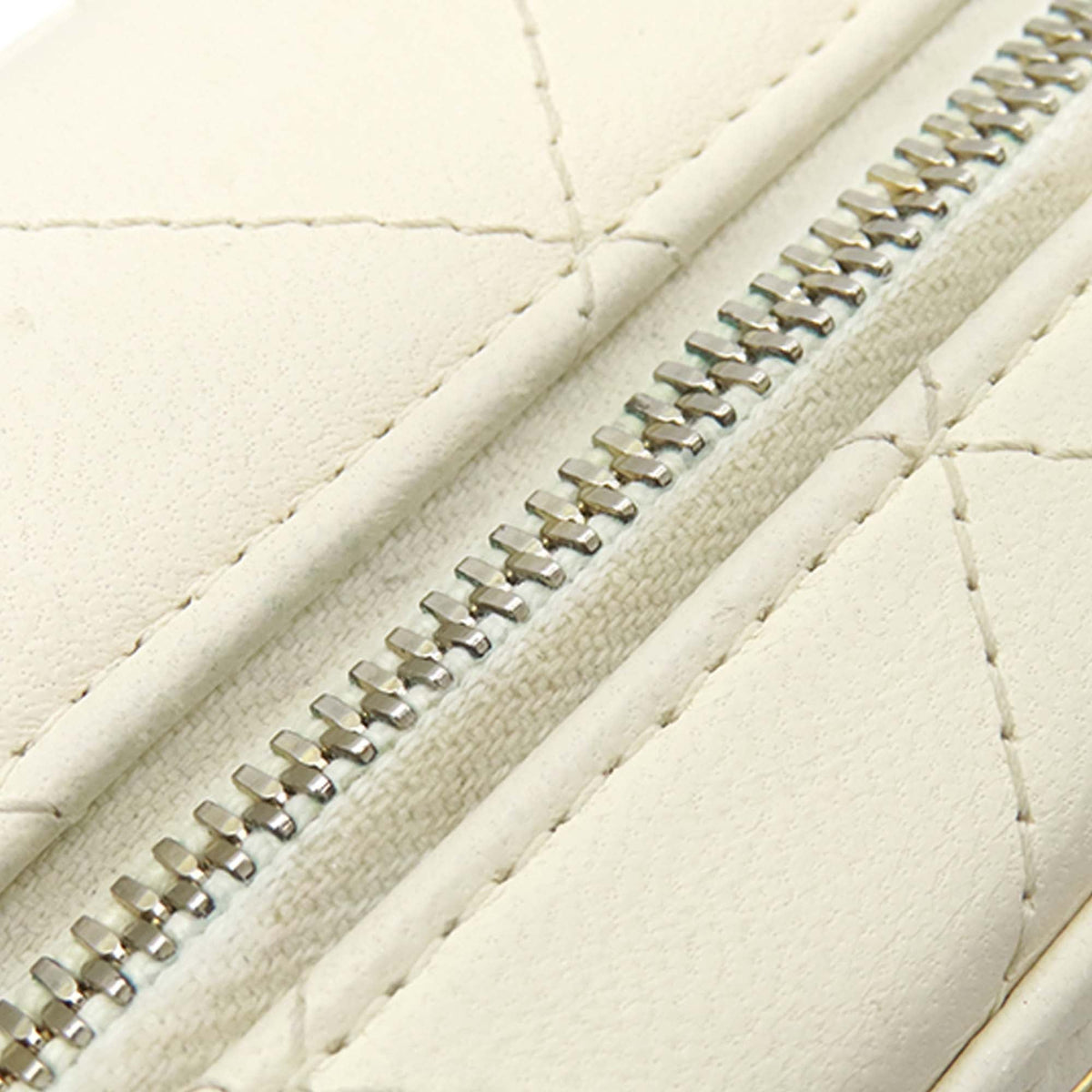 Chanel Mini CC Quilted Lambskin and Golden Plate Vanity Crossbody
