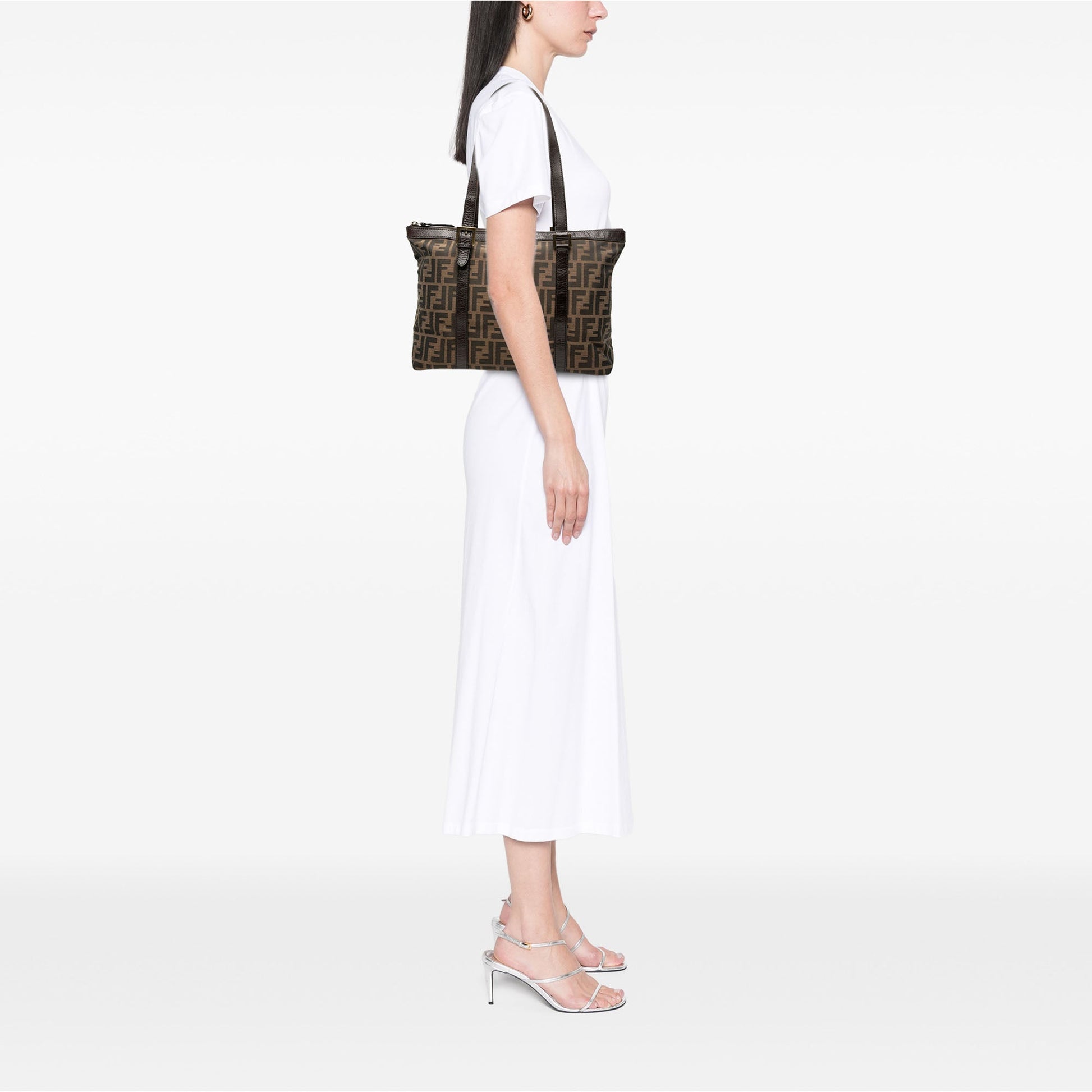 Fendi Zucca Canvas Tote