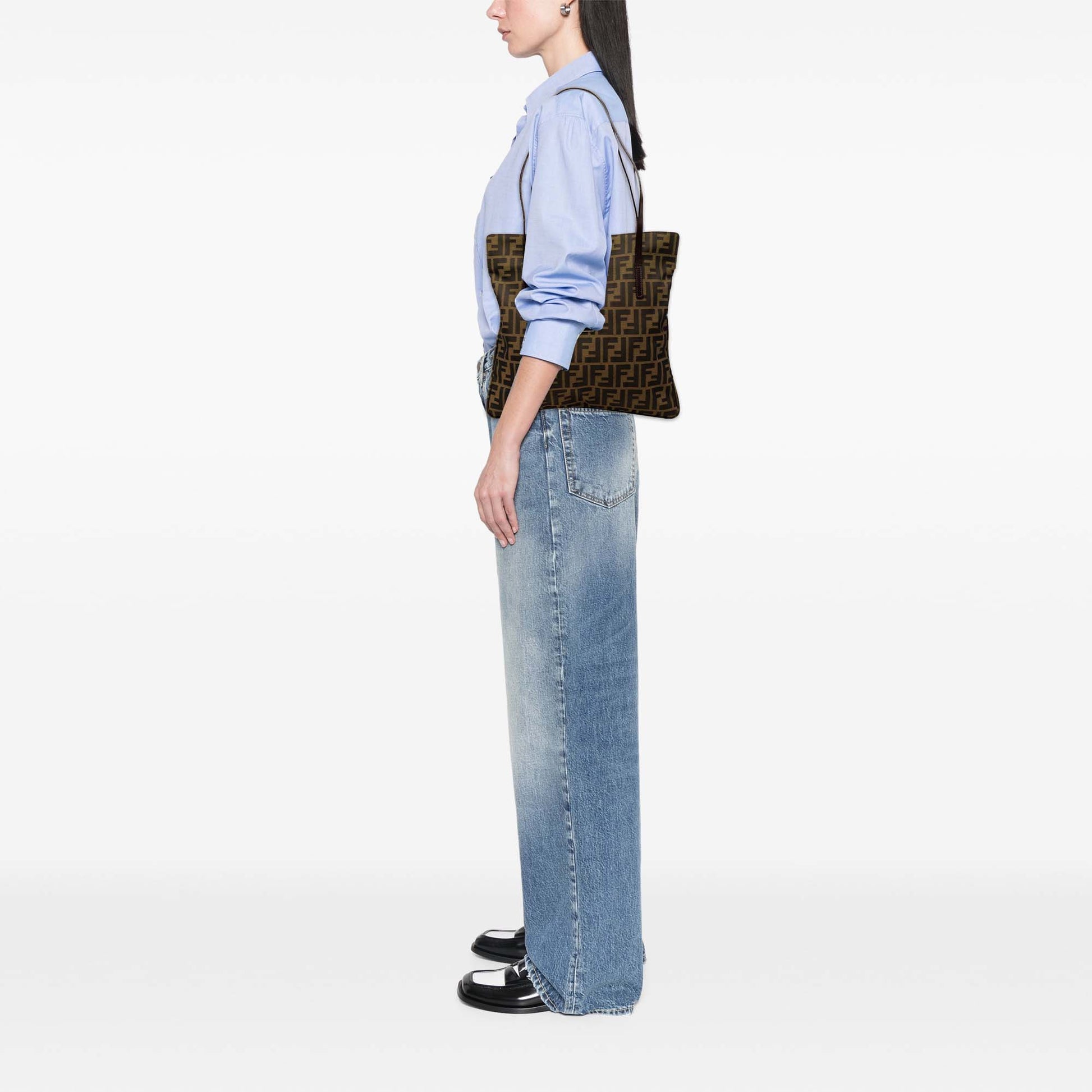 Fendi Zucca Canvas Tote