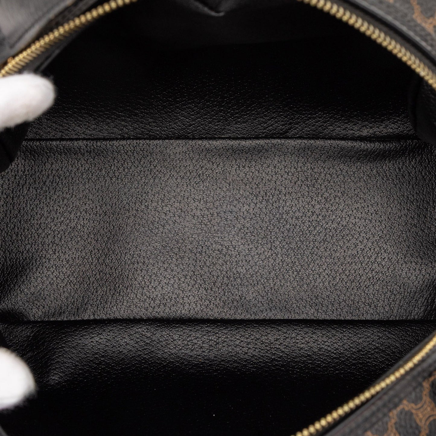 Celine Macadam Coated Canvas Dome Handbag
