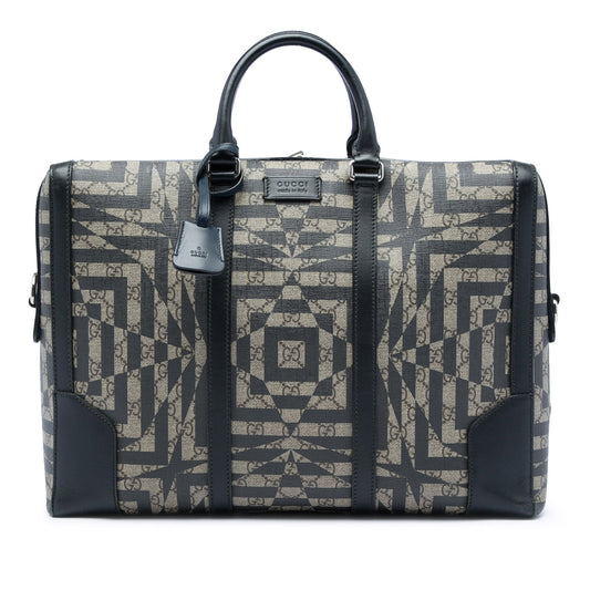 Gucci GG Supreme Caleido Eden Briefcase
