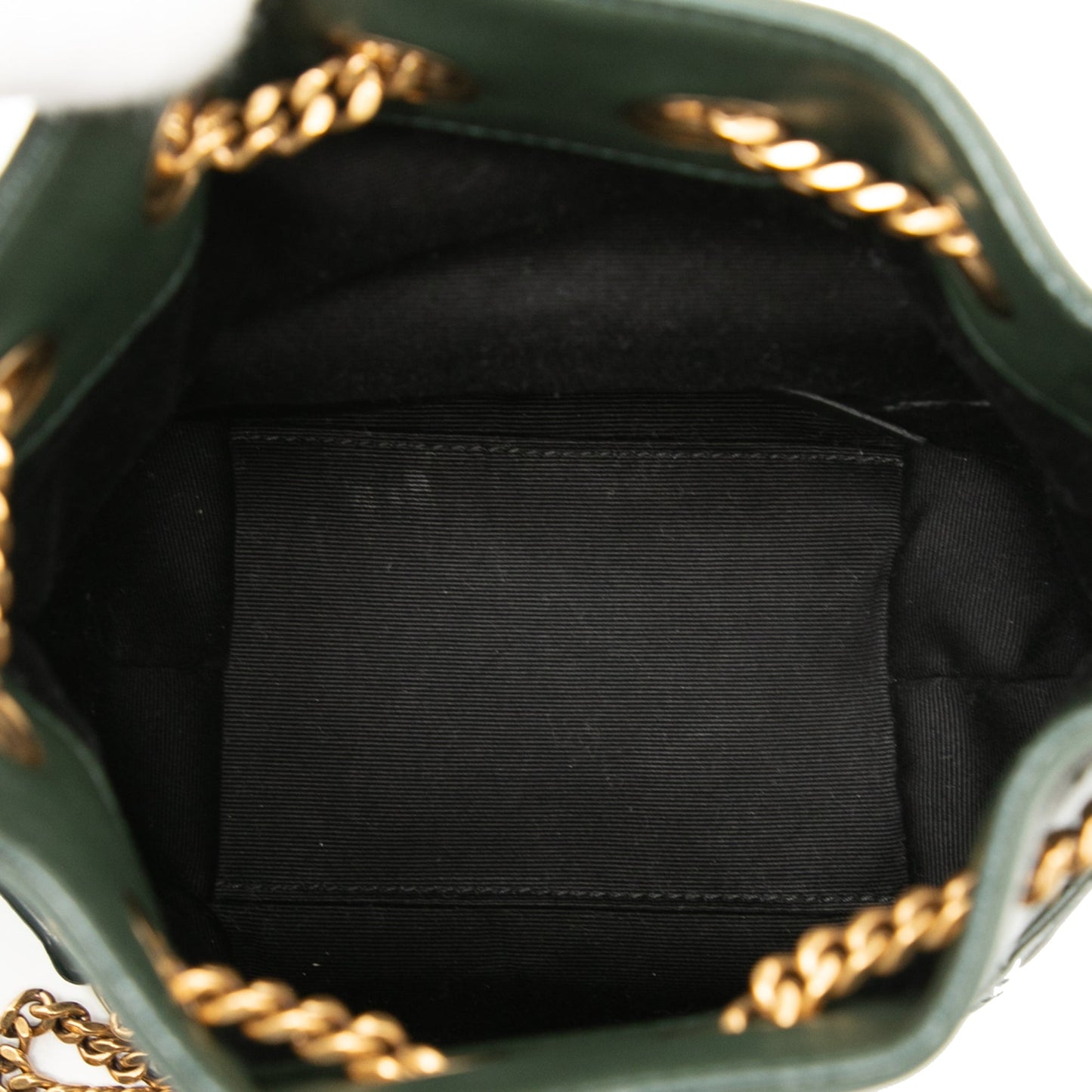 Saint Laurent Mini Quilted Leather Joe Bucket Bag