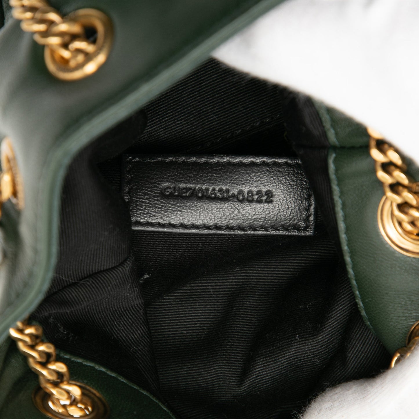 Saint Laurent Mini Quilted Leather Joe Bucket Bag