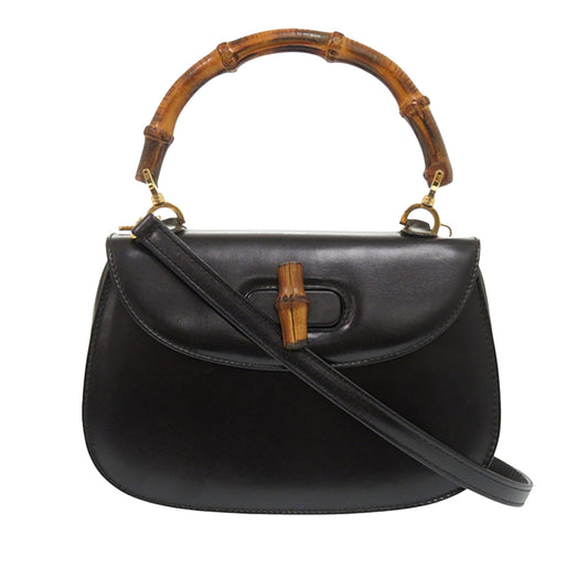 Gucci Small Calfskin Bamboo Night