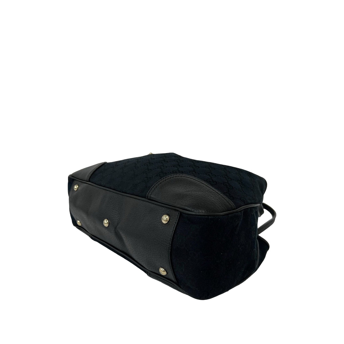 Gucci GG Canvas Princy Tote — Black