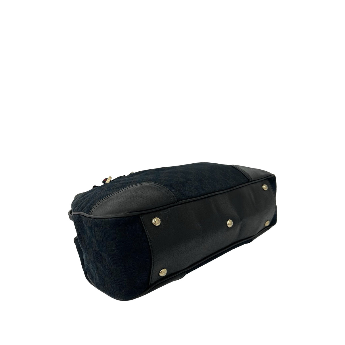 Gucci GG Canvas Princy Tote — Black