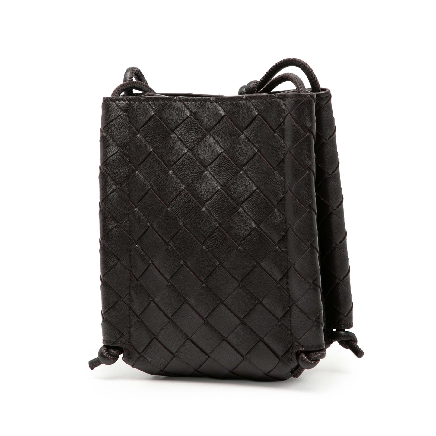 Bottega Veneta Mini Nappa Intrecciato The Knot Crossbody