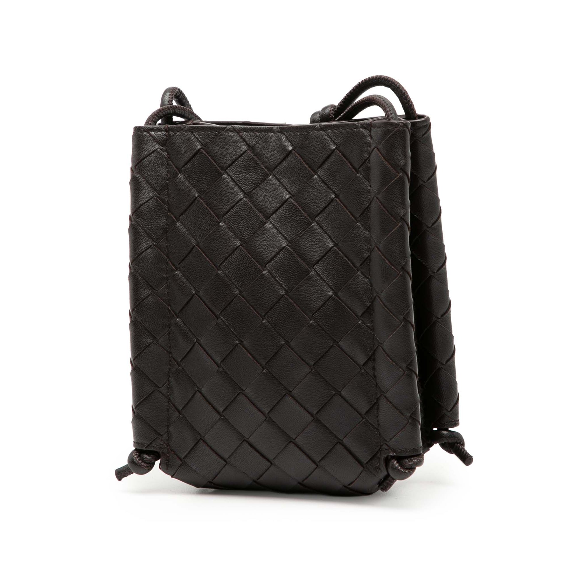 Bottega Veneta Mini Nappa Intrecciato The Knot Crossbody