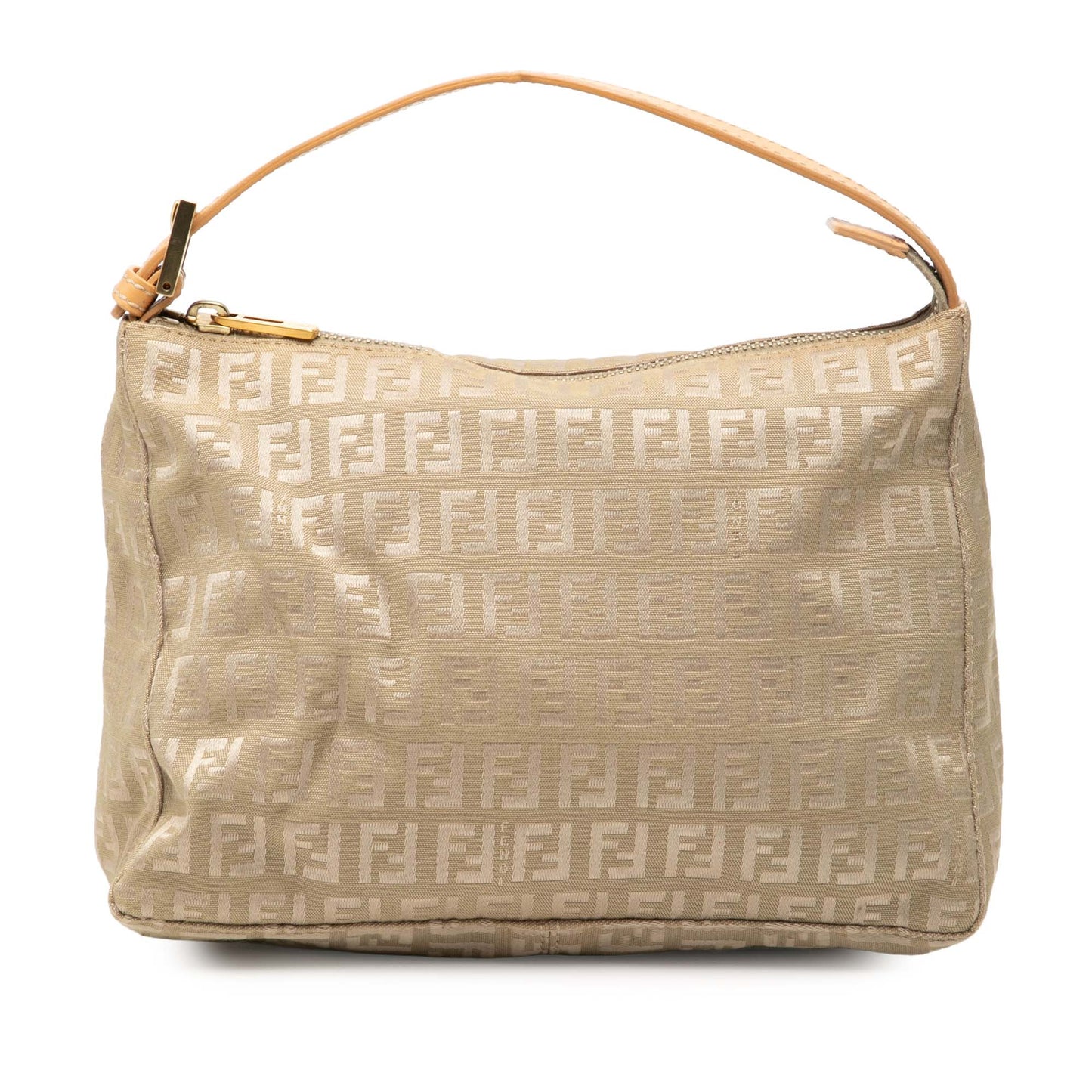 Fendi Zucchino Canvas Handbag