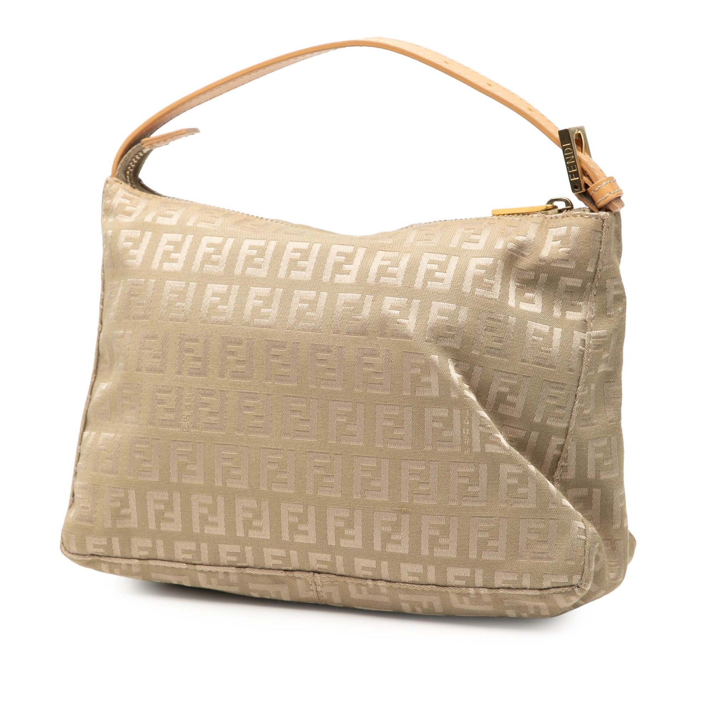 Fendi Zucchino Canvas Handbag