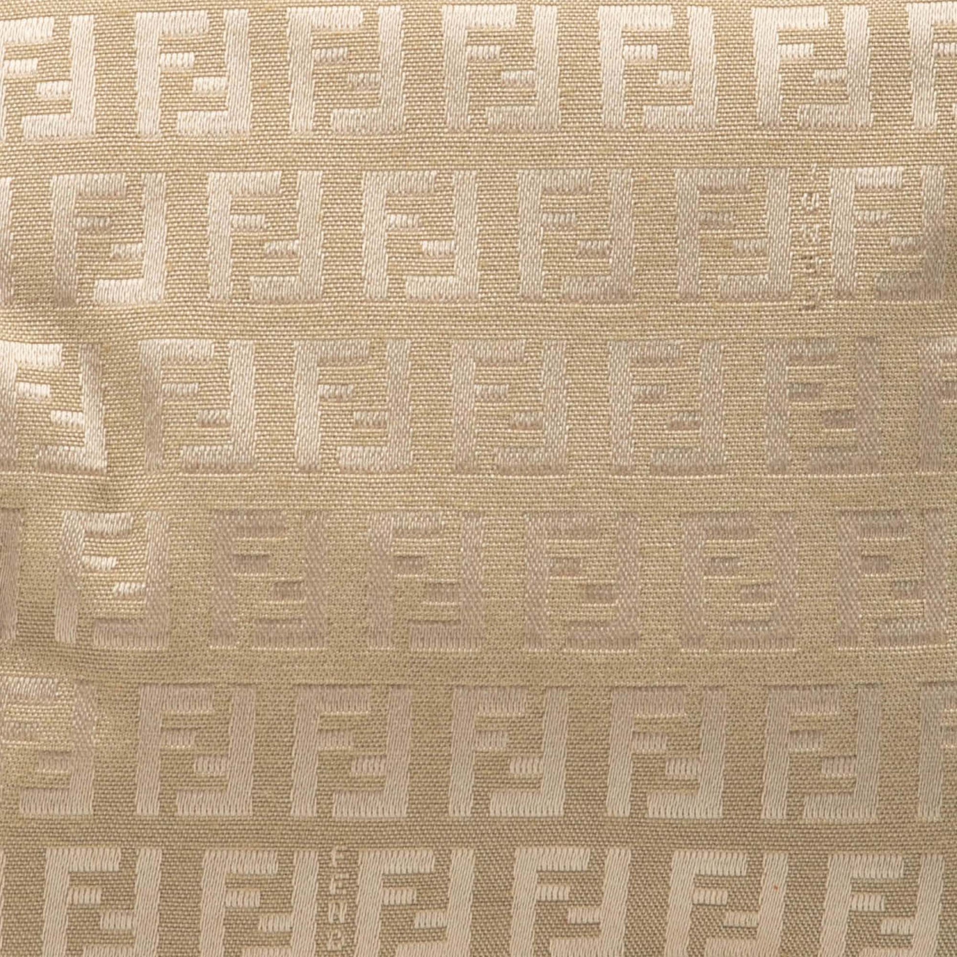 Fendi Zucchino Canvas Handbag