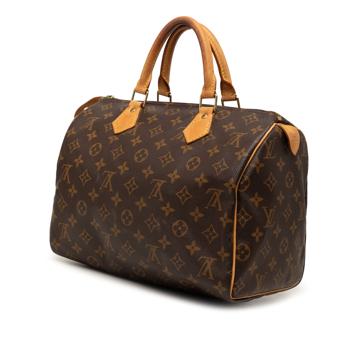 Louis Vuitton Monogram Speedy 30 — Brown