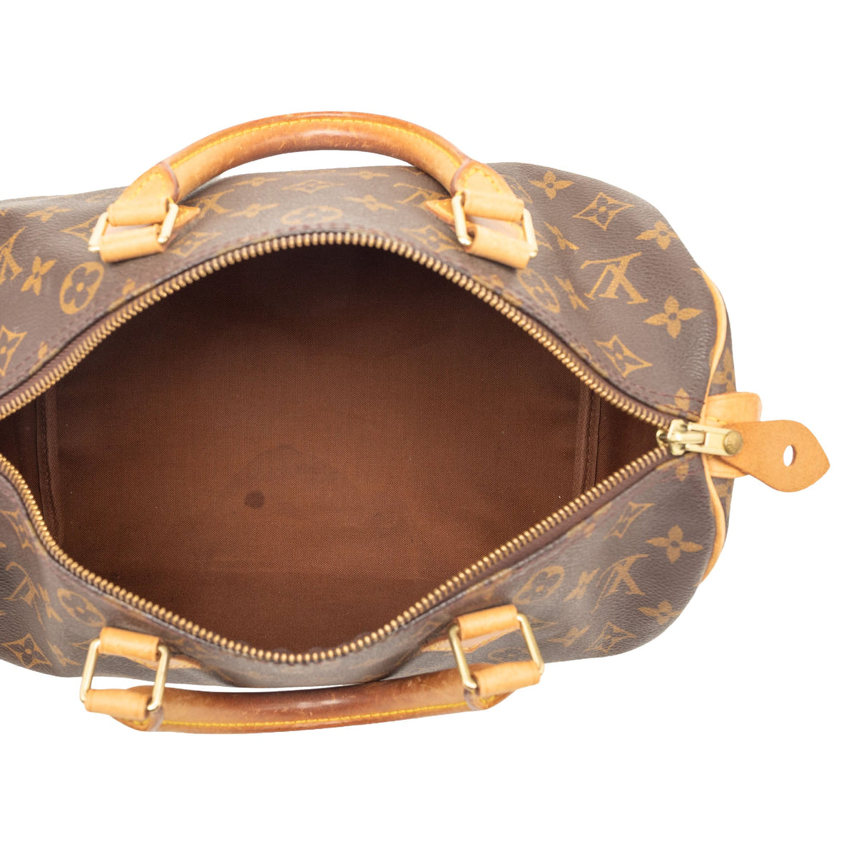 Louis Vuitton Monogram Speedy 30 — Brown