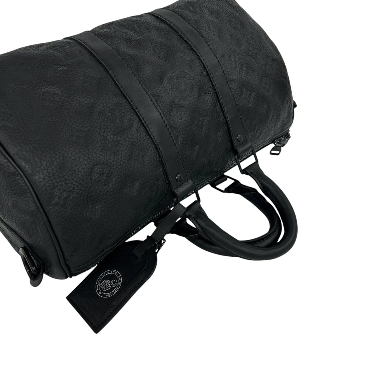 Louis Vuitton Monogram Taurillon Keepall Bandouliere 35