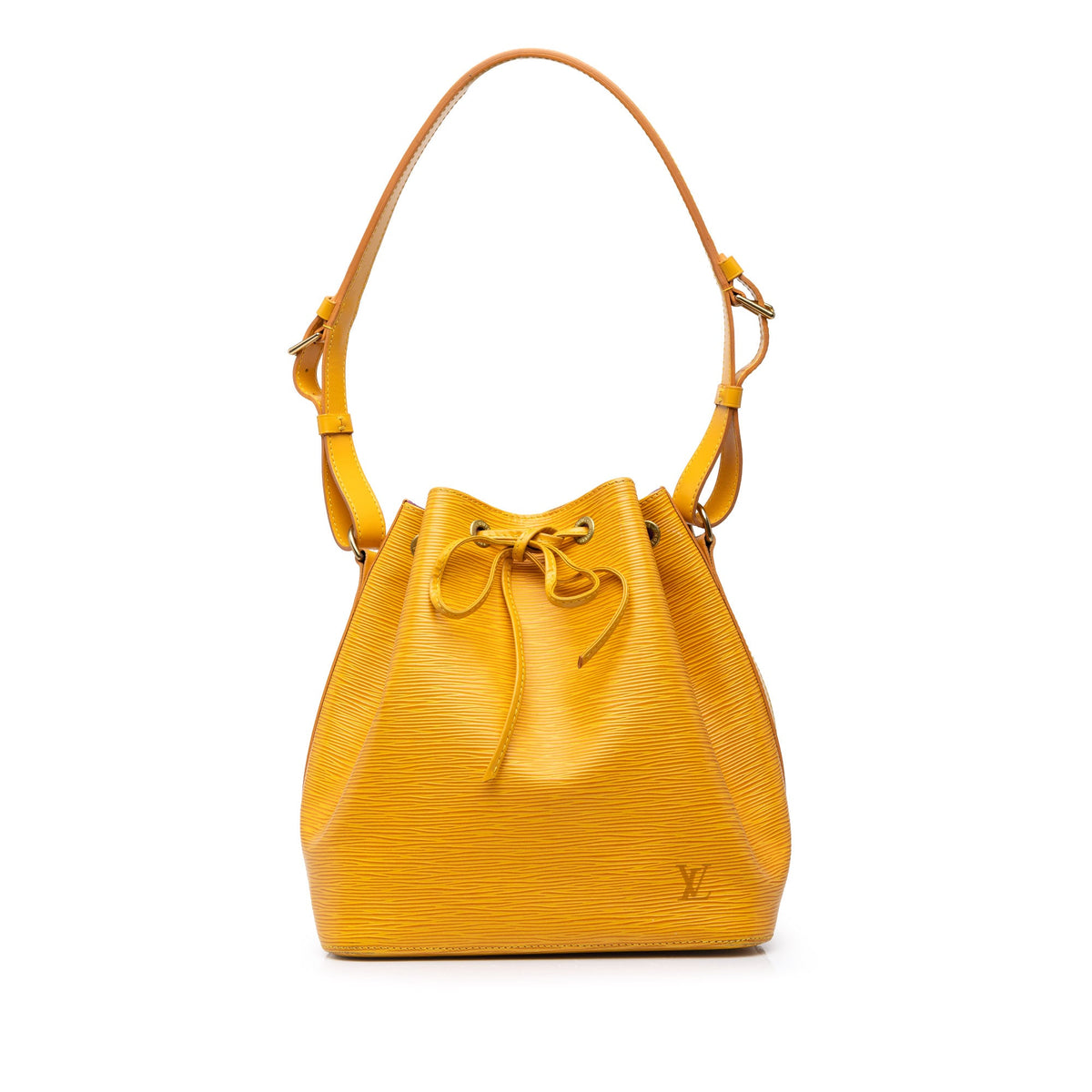 Louis Vuitton Epi Petit Noe — Yellow