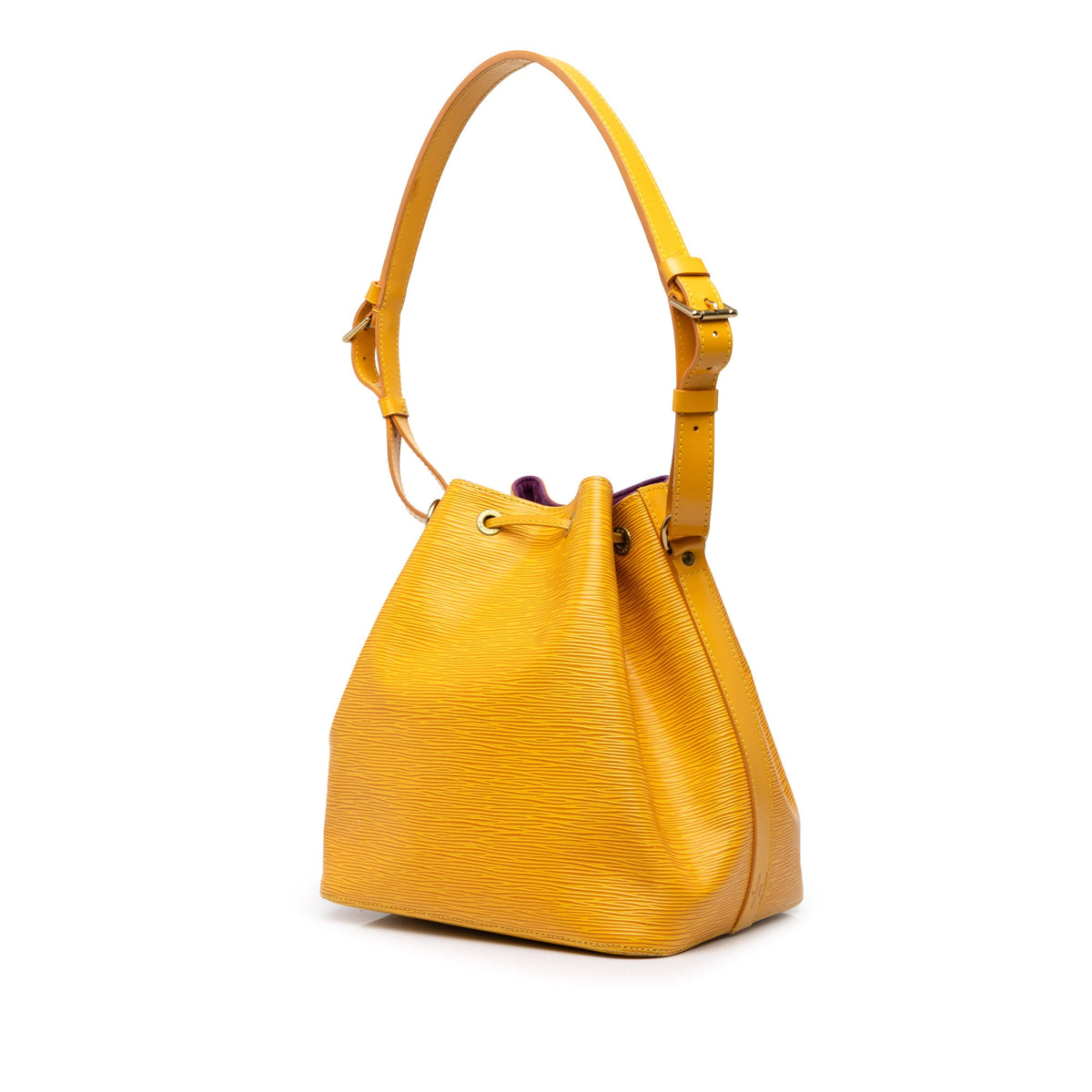 Louis Vuitton Epi Petit Noe — Yellow
