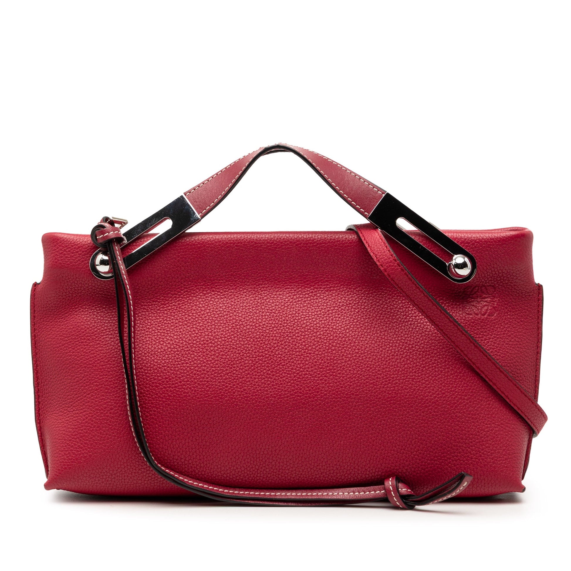LOEWE Small Grained Calfskin Missy Satchel