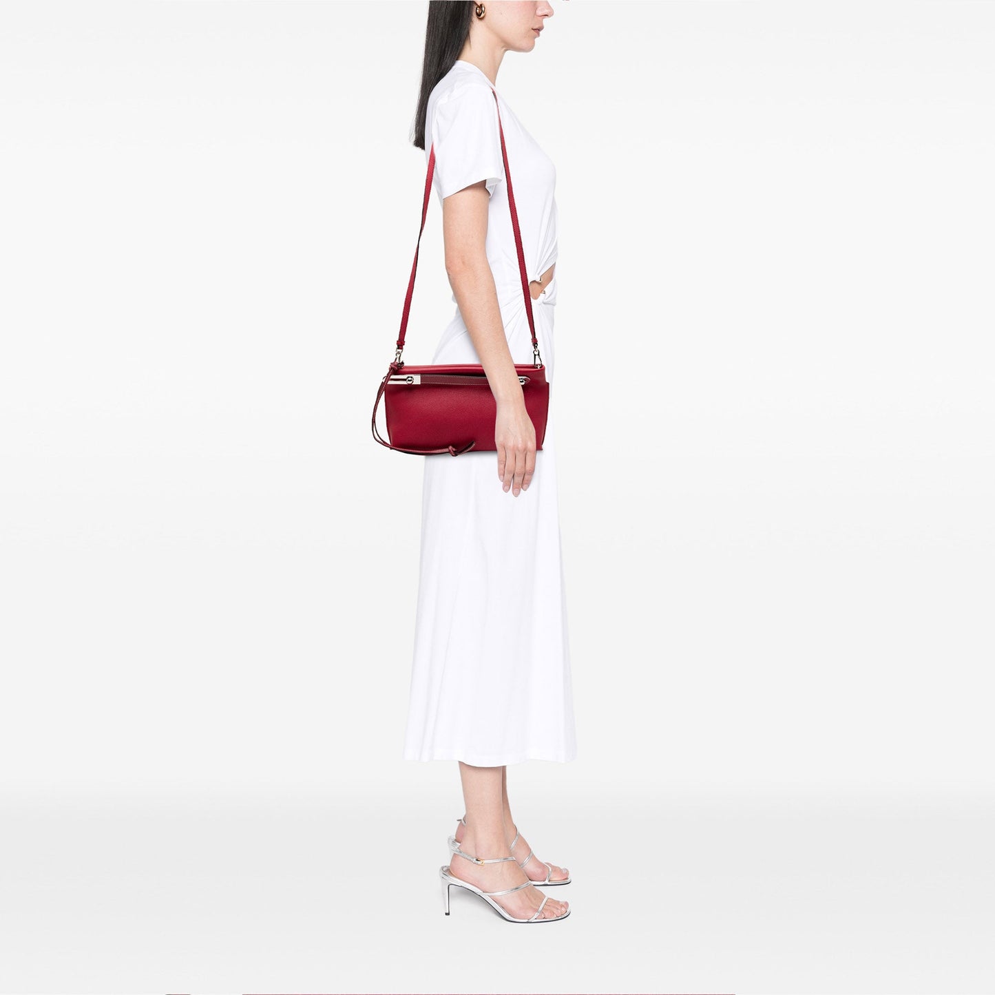 LOEWE Small Grained Calfskin Missy Satchel