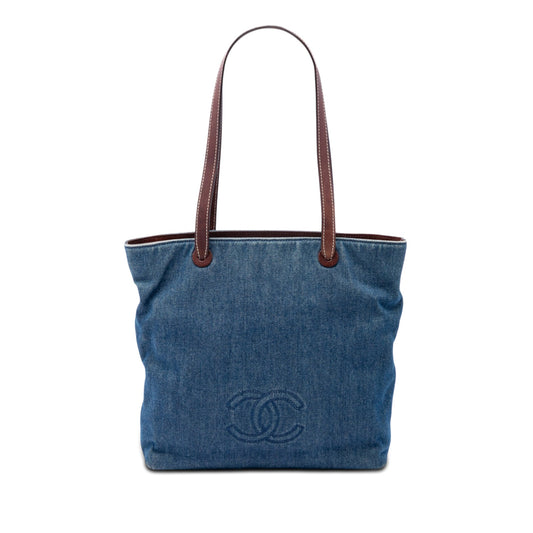 Chanel CC Denim Tote