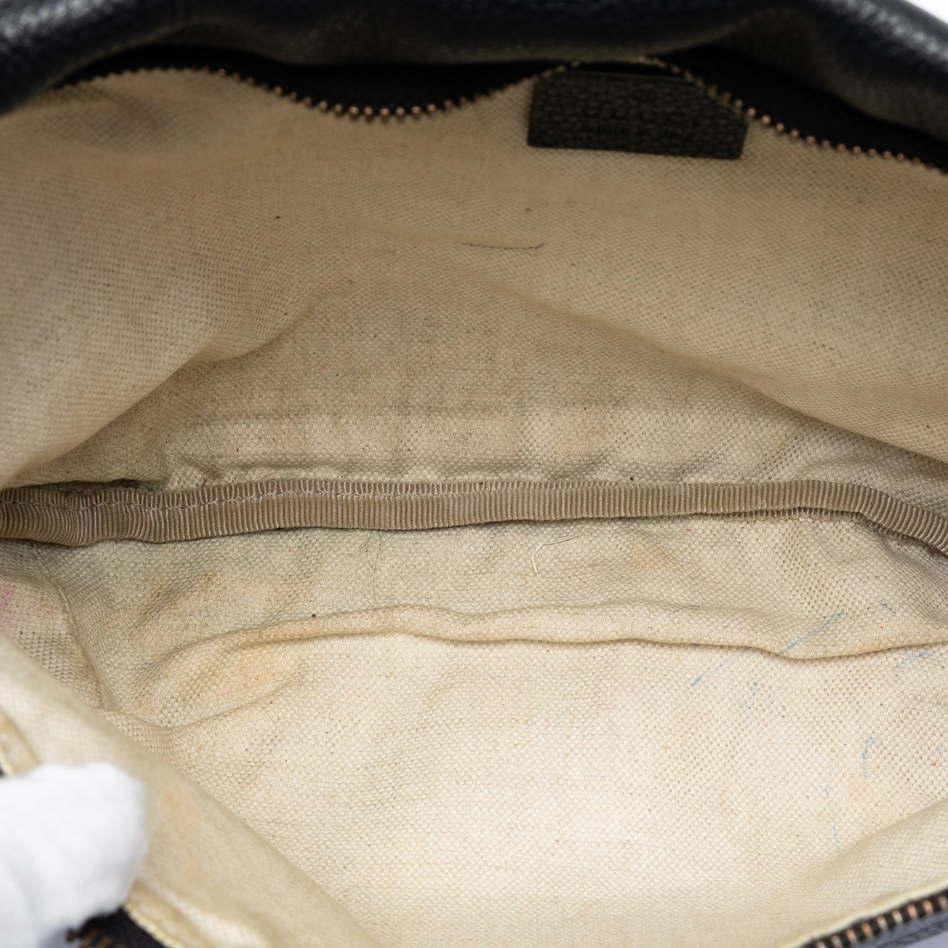 Leather Logo Web Belt Bag