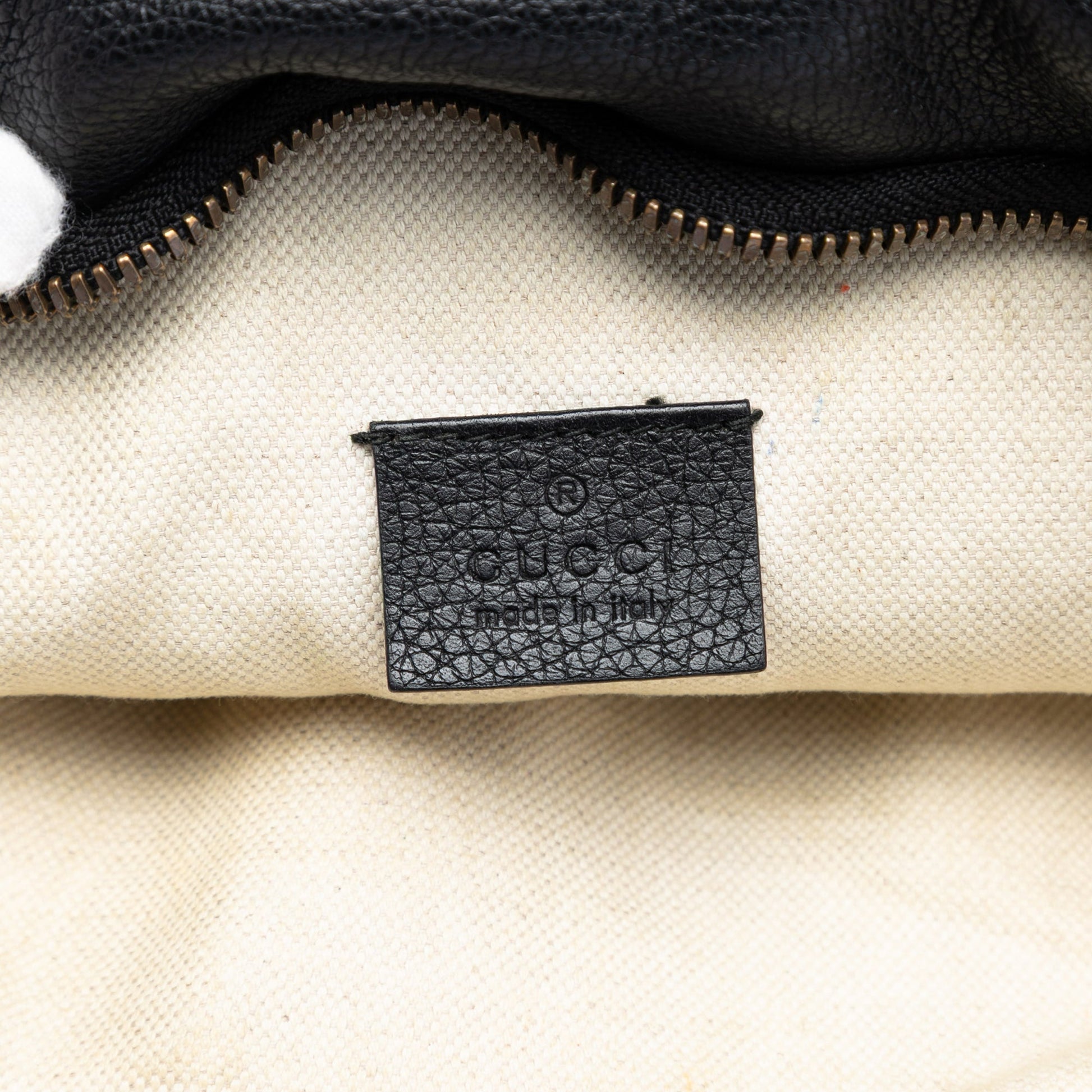 Leather Logo Web Belt Bag